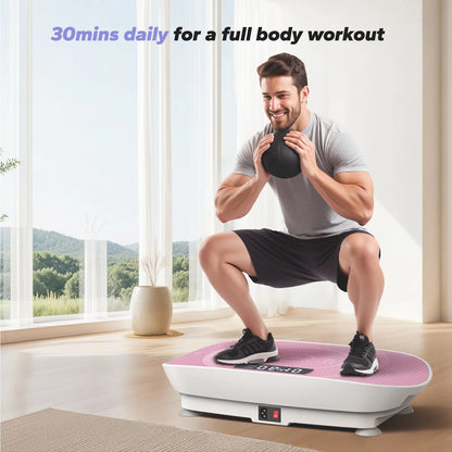 Vibrating Muscle Toner, Toning Machine, 300Lbs Capacity, Home Workout Equipment