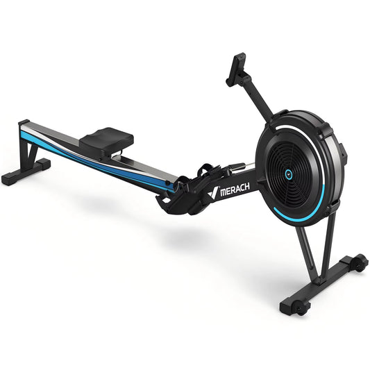 Rowing Machines for Home Adjustable Air Resistance Professional Rowing Machine Ergonomic Comfort Seat Performance Monitor